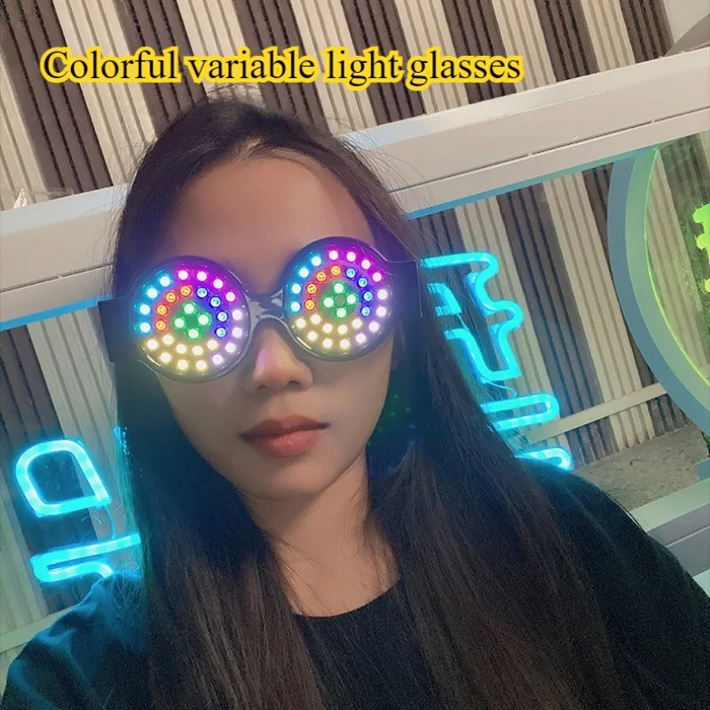 Event Party Dj - Cool Colorful LED Light Emitting Glasses