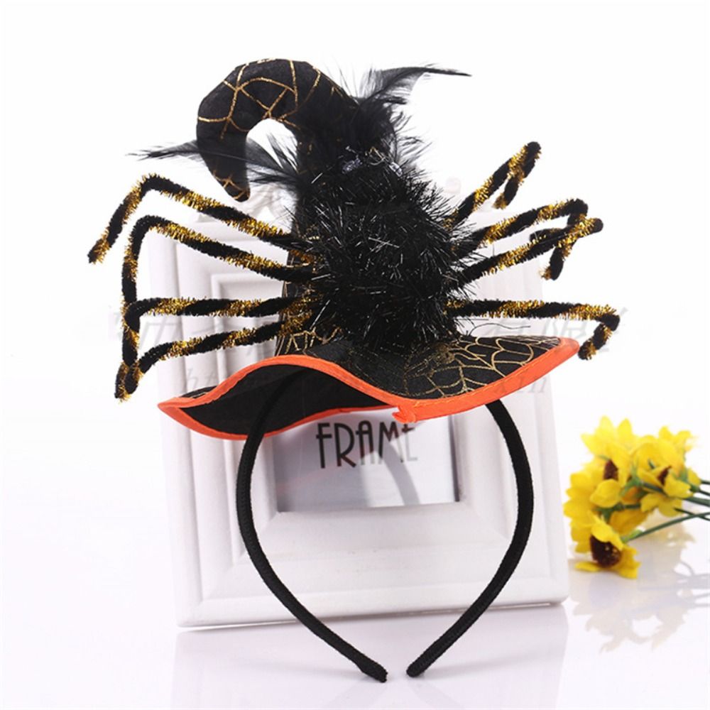 Spider Halloween Witch Hat Hea - Party Hat Cone 评论和价格