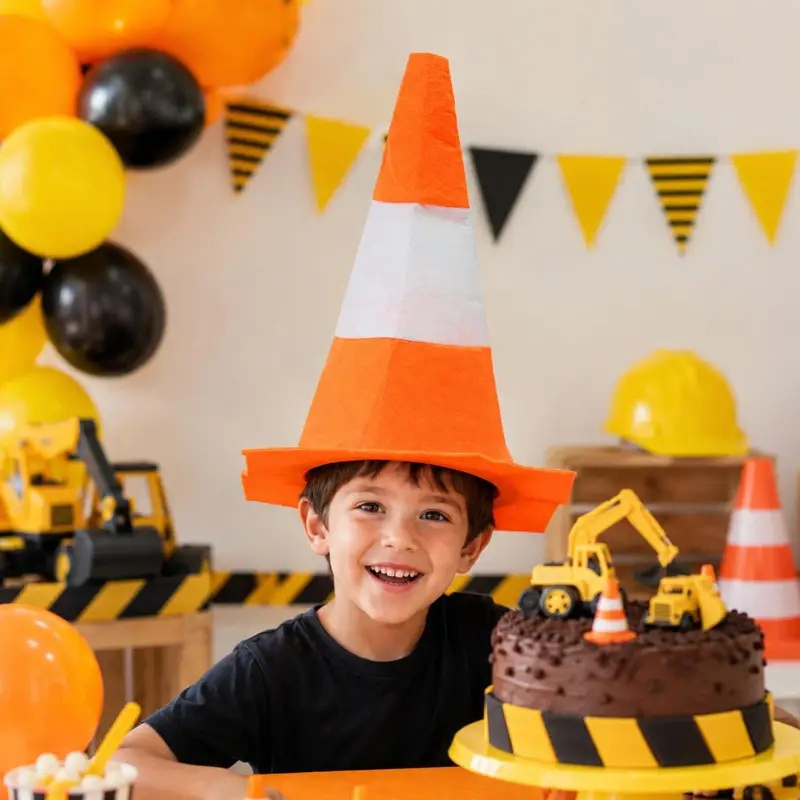 Foldable Traffic Cone Theme Ha - Party Hat Cone 评论和价格