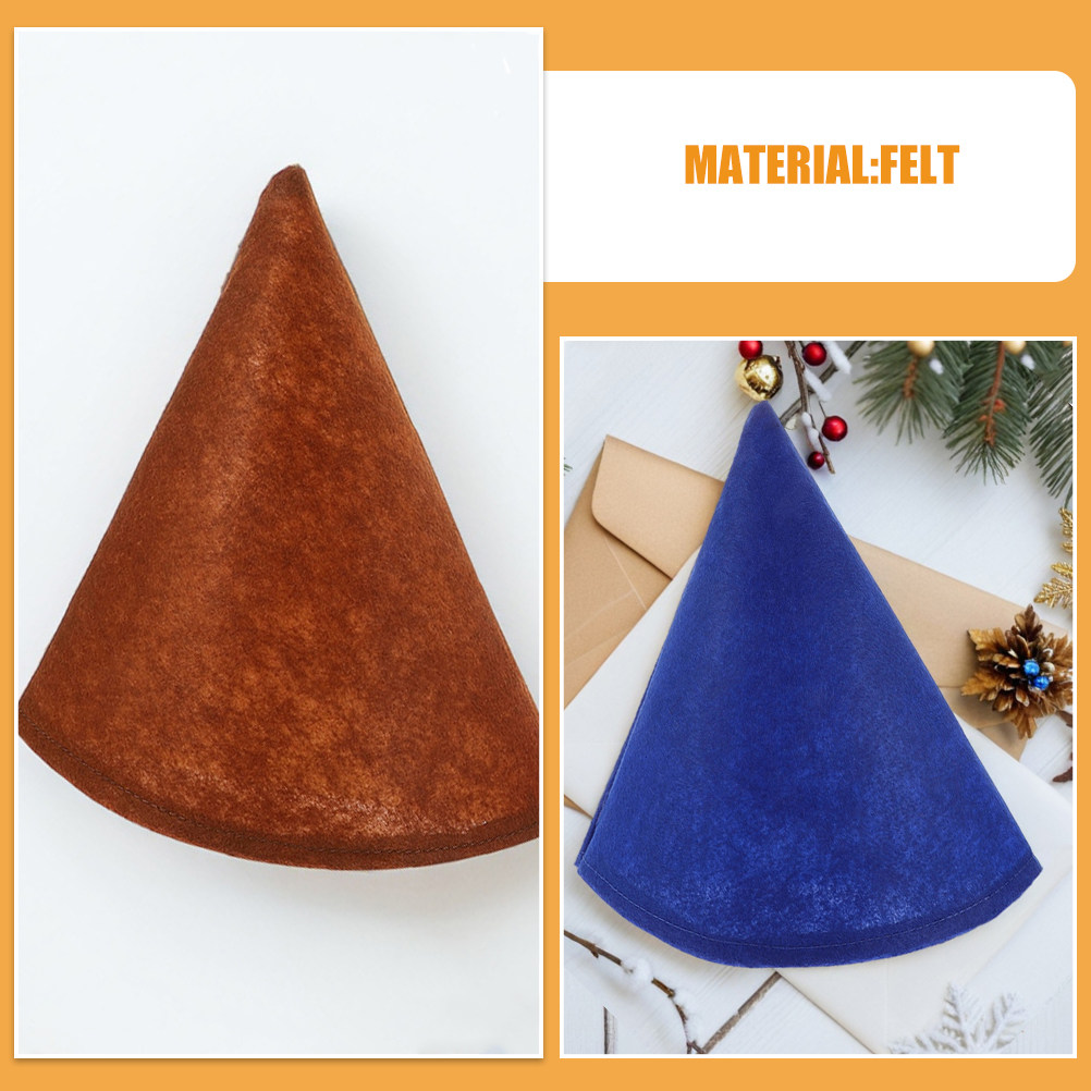 14Pcs Colorful Felt Cone Party - Party Hat Cone 评论和价格