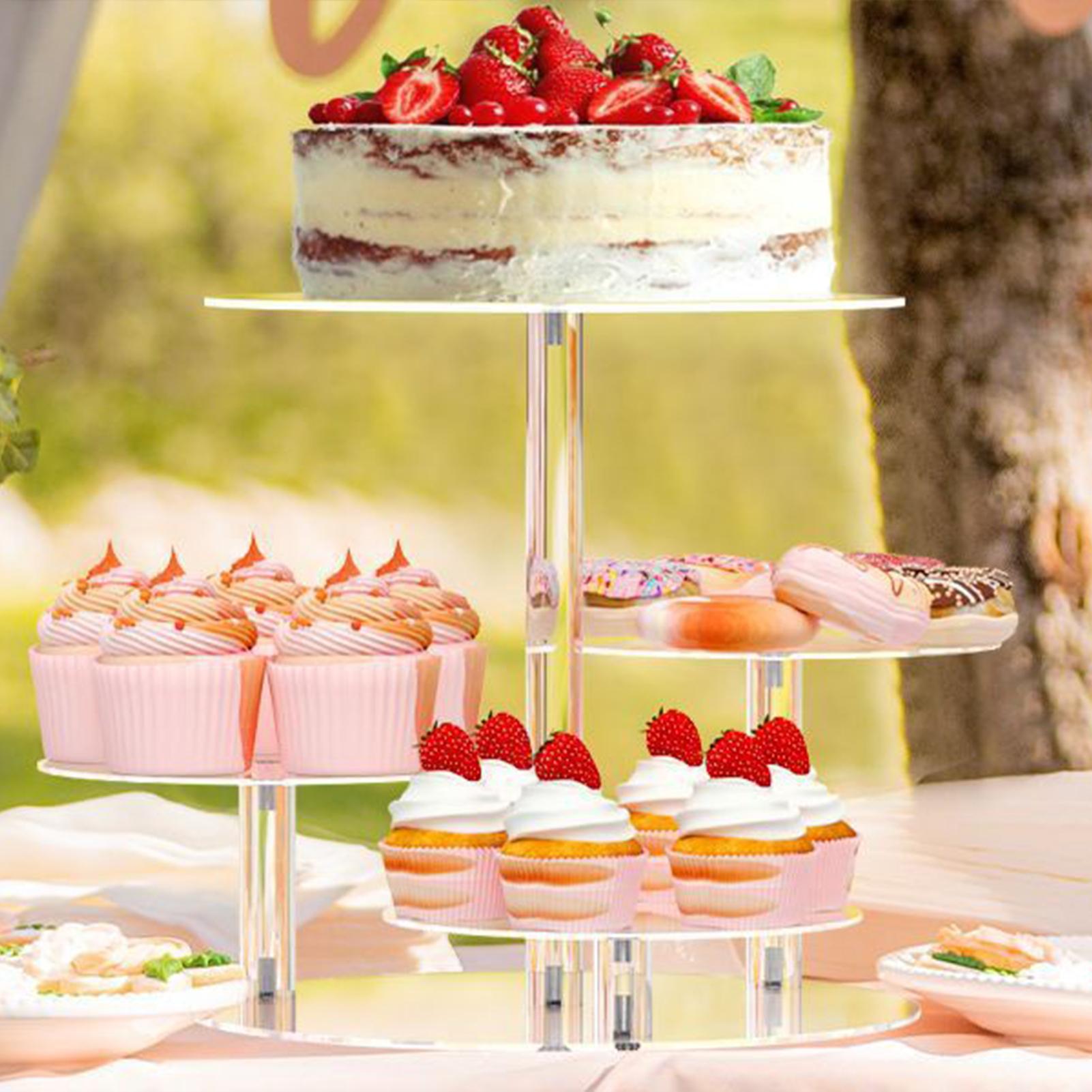 Cupcake Holder Stand Acrylic 4 - Cupcake Stand Tier 评论和价格