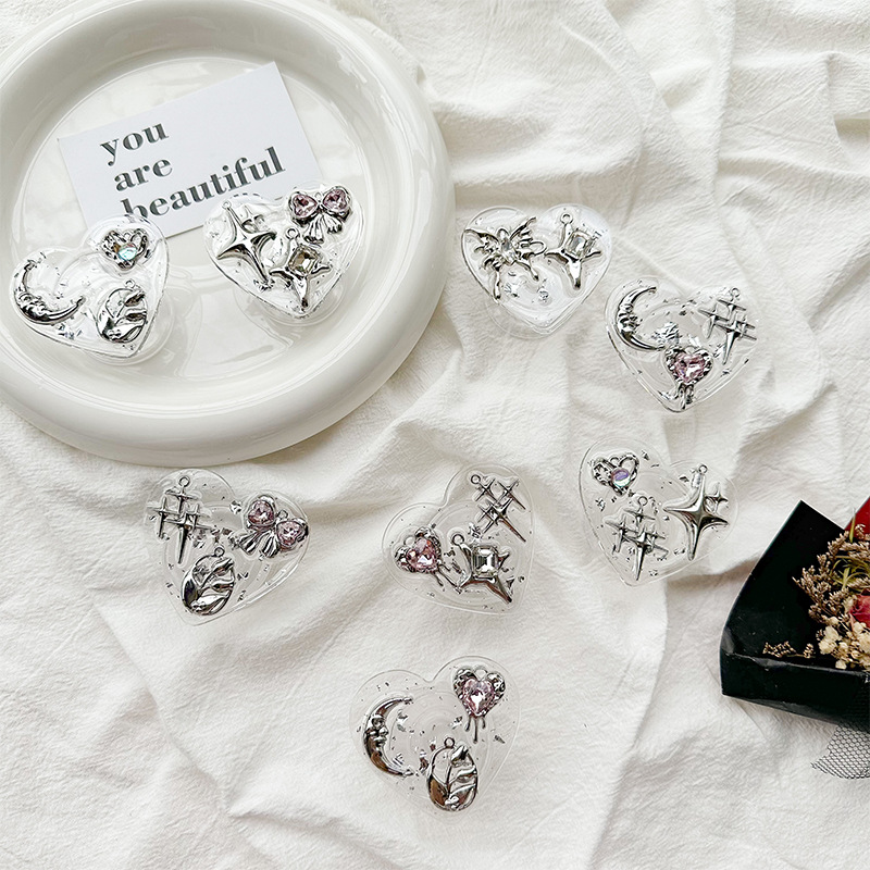 Clear Heart Phone Grip Holder  - Event Support 评论和价格