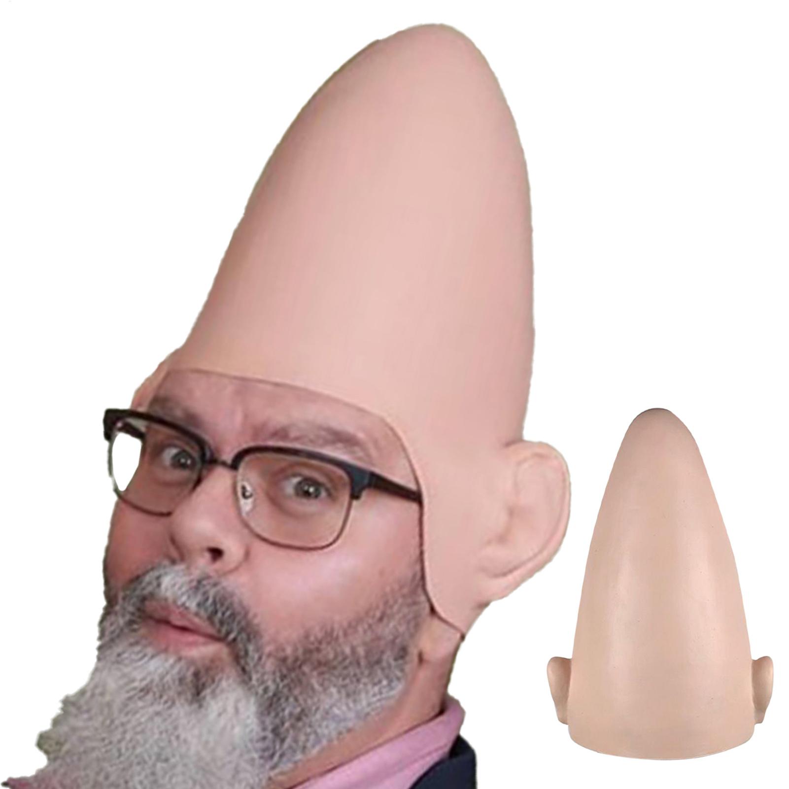 halloween Alien Cone Bald Head - Party Hat Cone 评论和价格