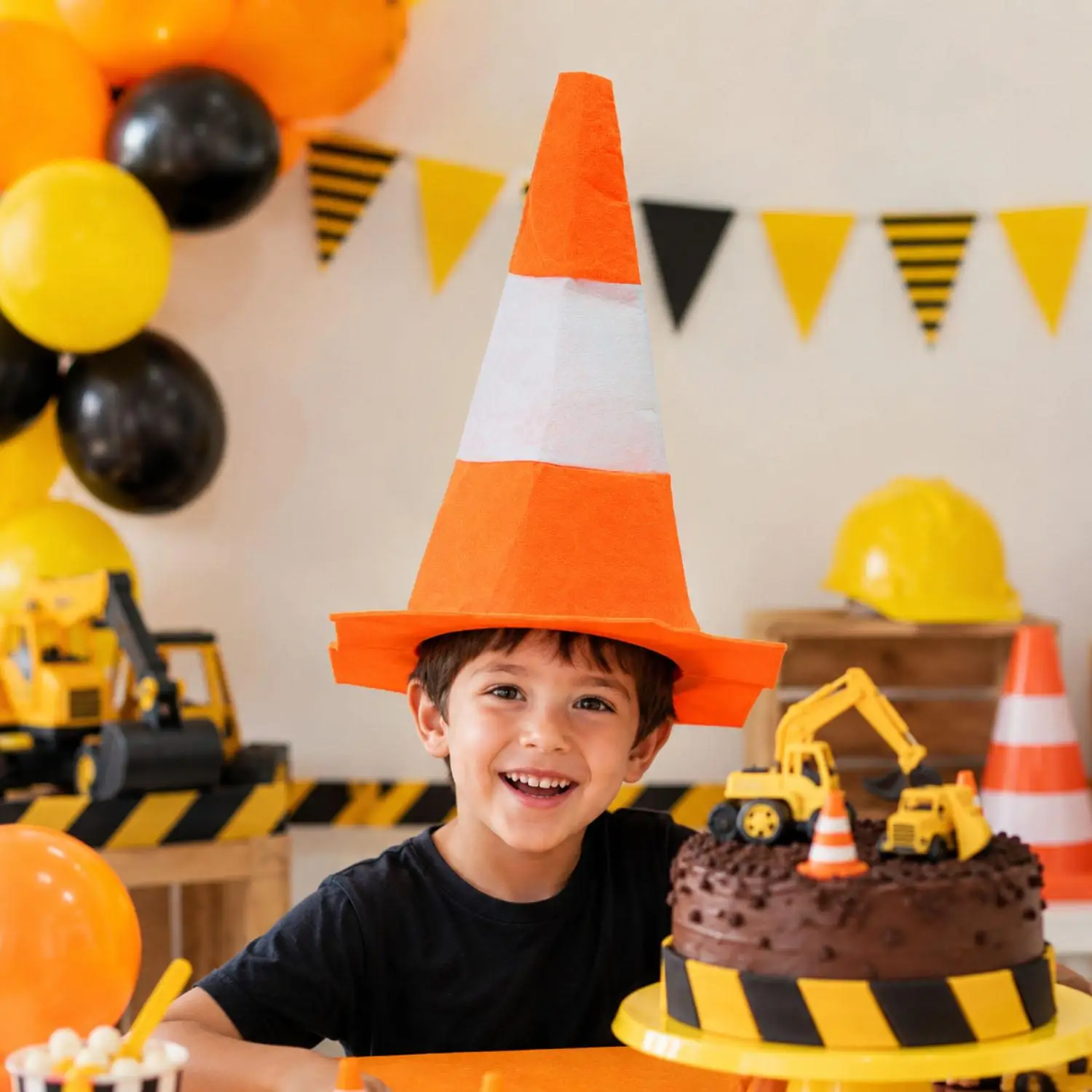 1/3/5Pcs Funny Foldable Traffi - Party Hat Cone 评论和价格
