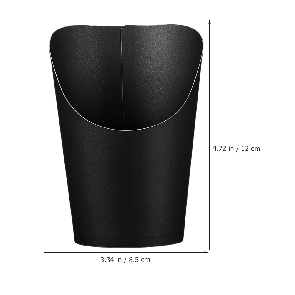 50Pcs Kraft Paper French Fry C - Plastic Cup 50Pcs 评论和价格