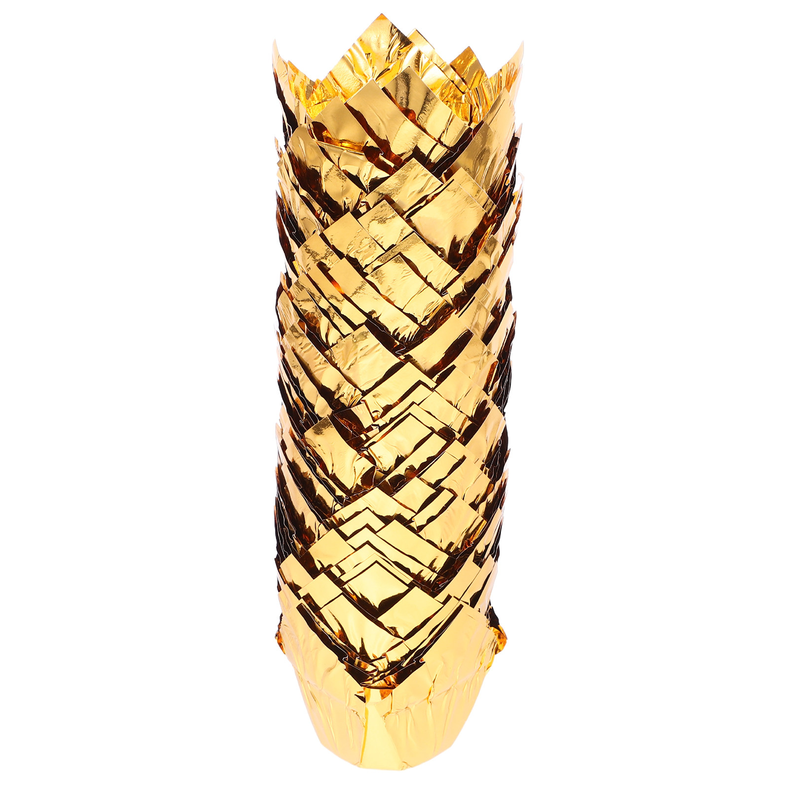 50Pcs Golden Cake Cups Premium - Plastic Cup 50Pcs 评论和价格