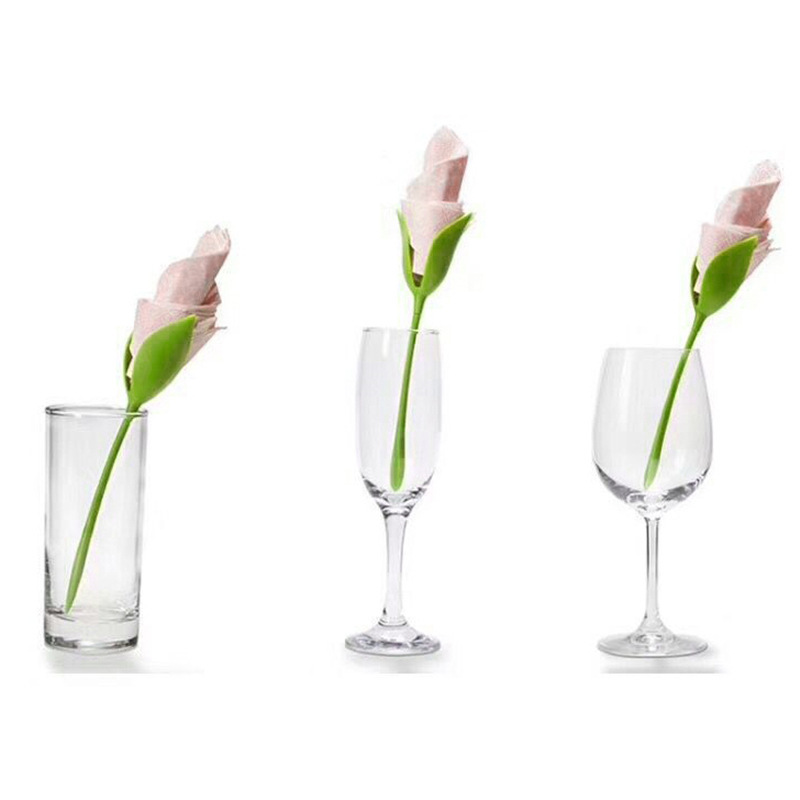 Paper‑folded rose napkin flowe - Napkin Folding Set 评论和价格